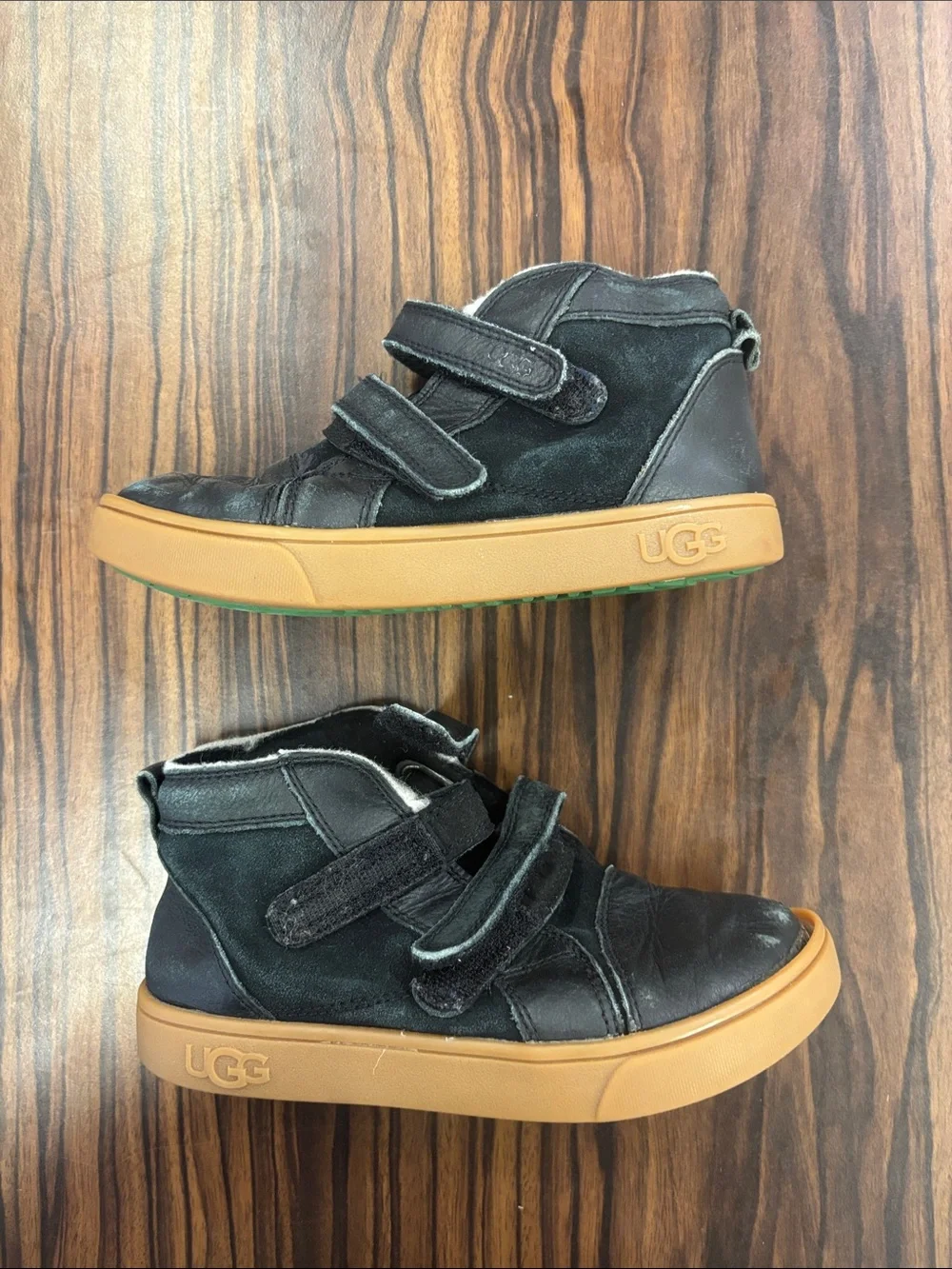 Ugg - Toddlers Rennon Ii Shoes, size 12 US little kids, color black.